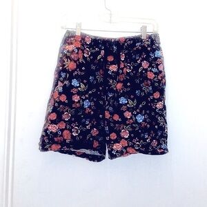 Urban Outfitters Floral Men Shorts - Black, Red, Blue